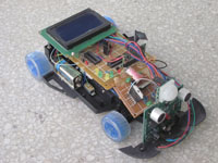 2009级学生制作的智能小车