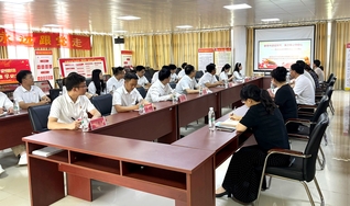 电子工程学院教师第一党支部与华鑫智感党支部 联合开展主题党日活动